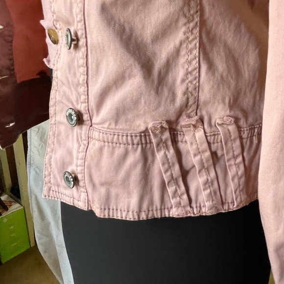 Lavender Button-Front Ribbed Tank Top - Picture 6 of 12